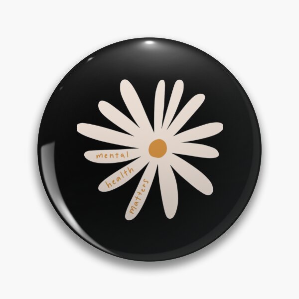 Item preview, mental health matters flower    designed and sold by CaseManiaDesign.