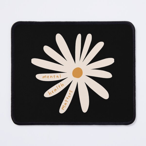 Item preview, mental health matters flower designed and sold by CaseManiaDesign.