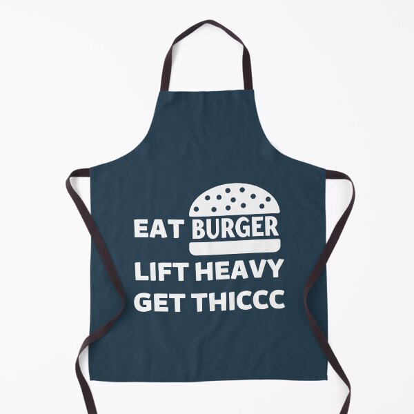 Item preview, Eat Burgers Lift Heavy Get Thiccc designed and sold by OnJaysWingss.