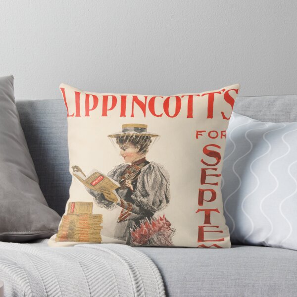 Item preview, LIPPINCOTT'S For September 1890 Monthly Magazine American Poster Advertisement designed and sold by retroposters.