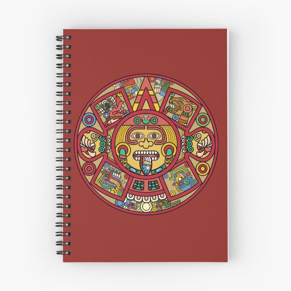 Item preview, The Aztec Sun Stone designed and sold by archaeologyart.