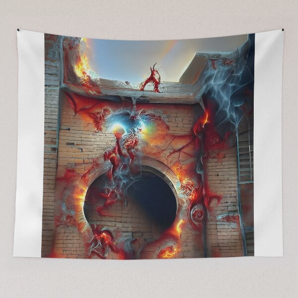 Item preview, Hell pouring through a portal designed and sold by Jwsto.
