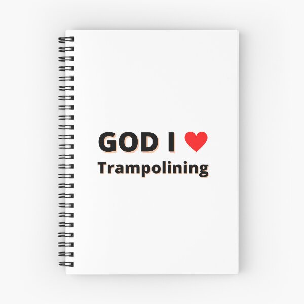 Item preview, God I Love Trampolining designed and sold by Pixelish.