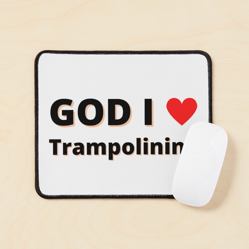 God I Love Trampolining Throw Pillow for Sale by Pixelish | Redbubble