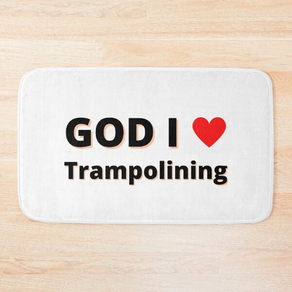 Item preview, God I Love Trampolining designed and sold by Pixelish.