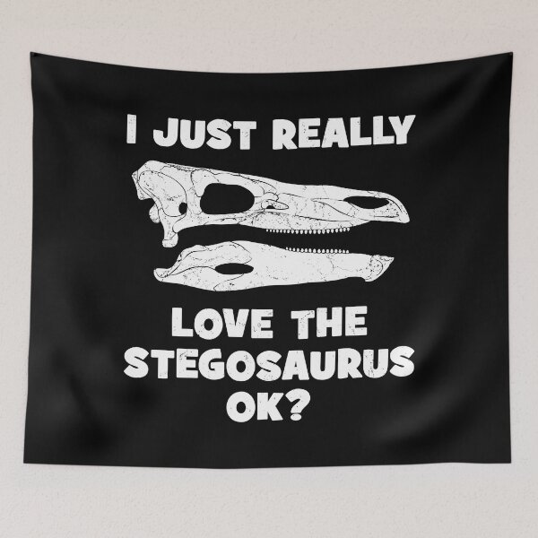 Item preview, Stegosaurus fossil designed and sold by NicGrayGraphic.