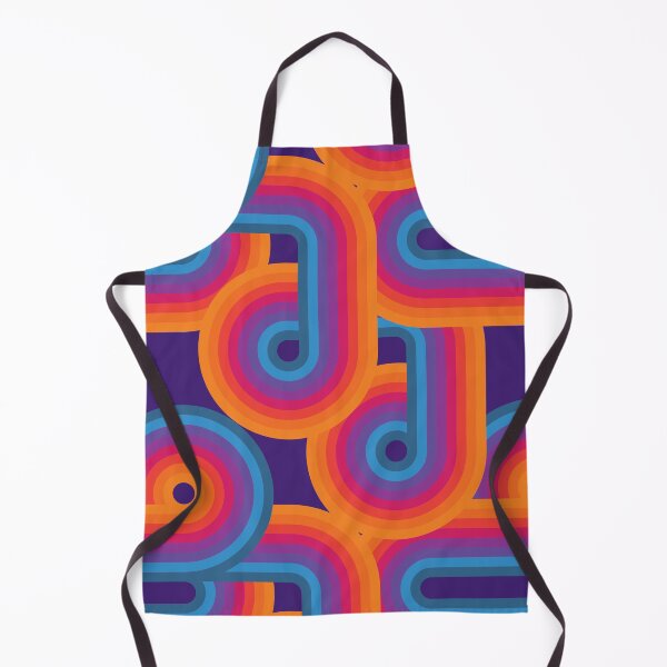 Item preview, Purple Gradient Retro Stripes designed and sold by zeljkica.