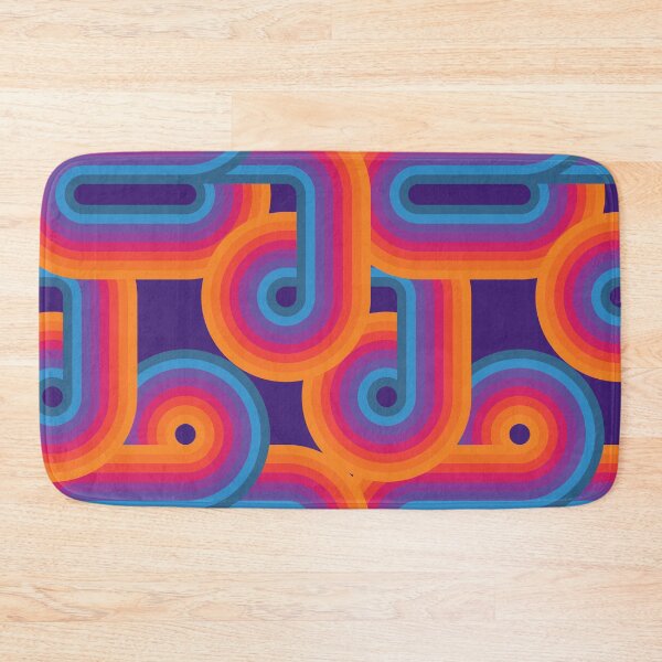 Item preview, Purple Gradient Retro Stripes designed and sold by zeljkica.