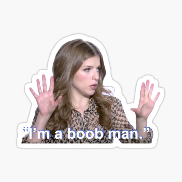 Artikel-Vorschau von Anna Kendrick "Ich bin ein boob Mann", designt und verkauft von fybechloe.