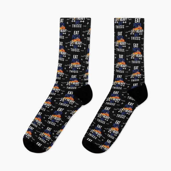 Item preview, Eat pizza lift heavy get thiccc designed and sold by OnJaysWingss.