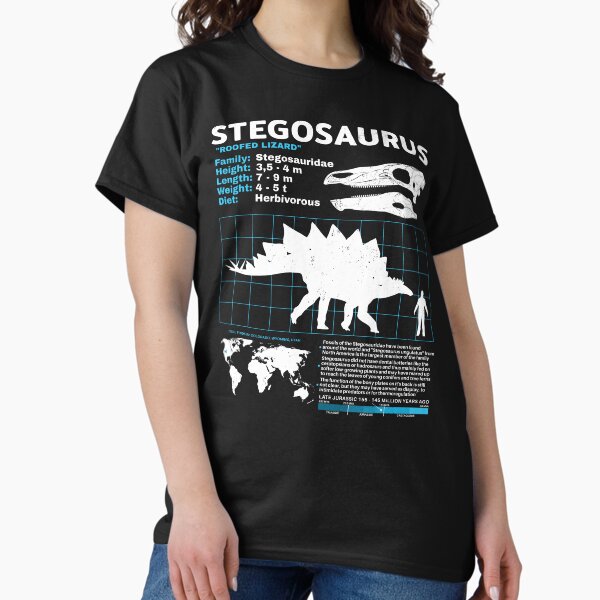 Item preview, Stegosaurus data sheet designed and sold by NicGrayGraphic.