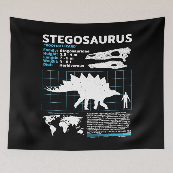 Item preview, Stegosaurus Datasheet designed and sold by NicGrayGraphic.