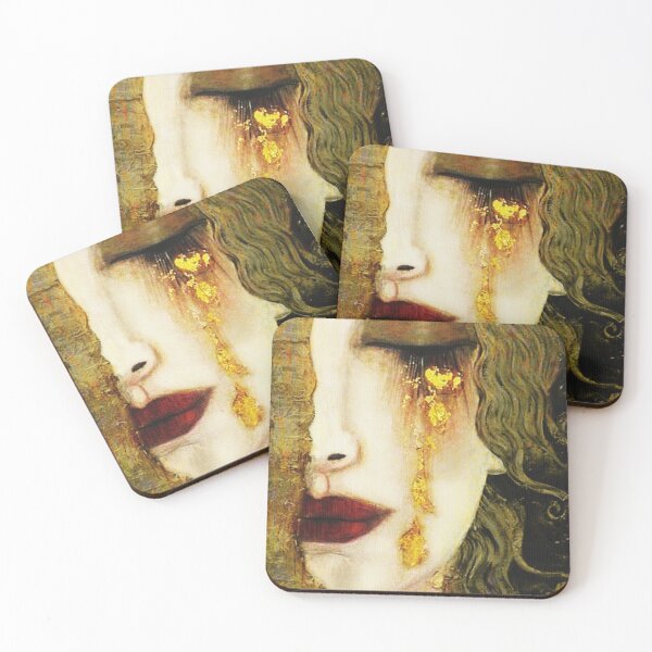 Item preview, Golden Tears Freya’s Tears of Gold Anne Marie Zimmerman (School of Klimt) designed and sold by albertoto.