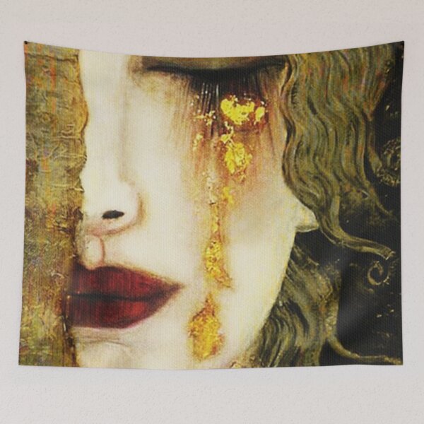 Item preview, Golden Tears Freya’s Tears of Gold Anne Marie Zimmerman (School of Klimt) designed and sold by albertoto.