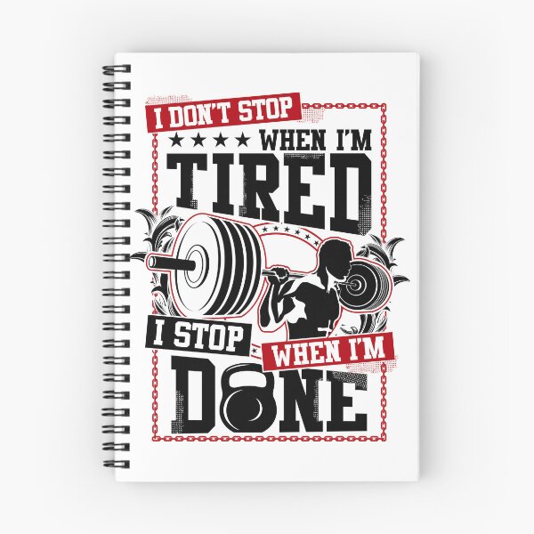 Item preview, I Don't Stop When I'm Tired I Stop When I'm Done ! designed and sold by RKR-Designs.