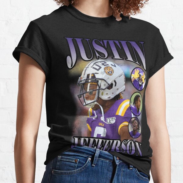 Buy Women's Long Sleeve T-Shirt with Justin Jefferson Print #1246167 at