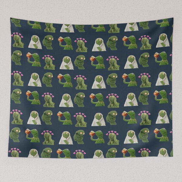 Item preview, Kermit meme set Magnet designed and sold by OnJaysWingss.
