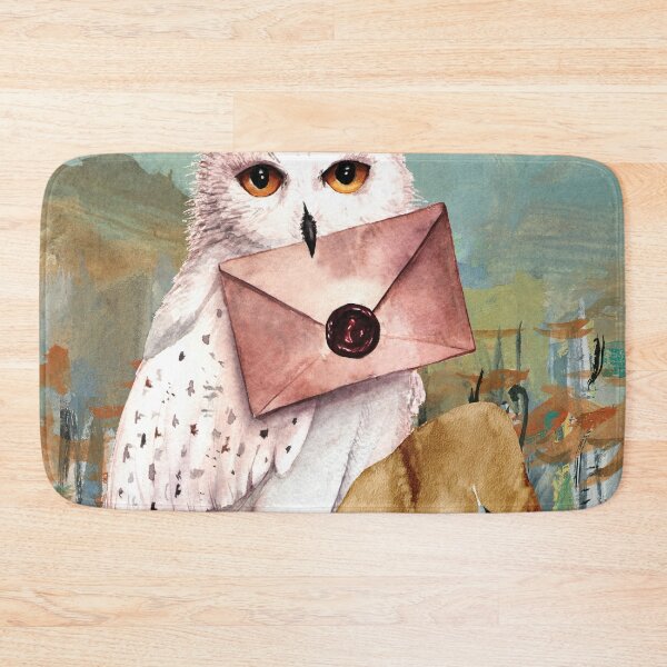 Item preview, Harry Owl Watercolor Painting by Geek Street Tees designed and sold by GeekStreetTees.