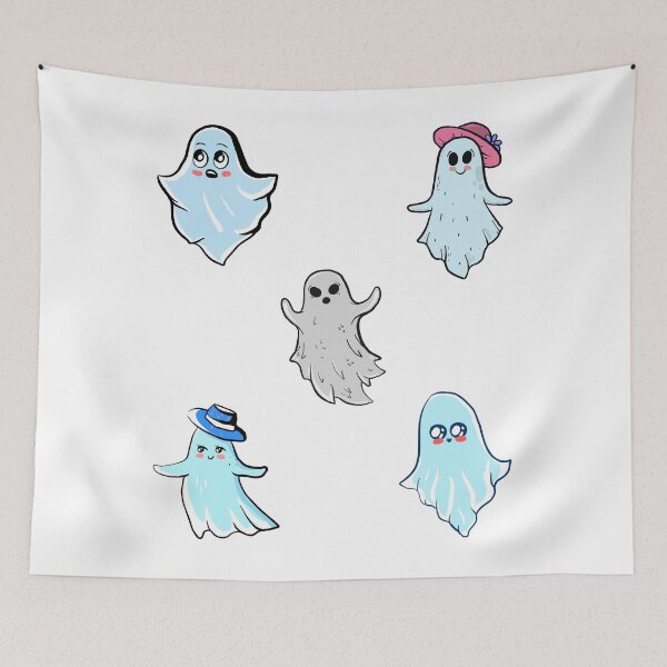 Item preview, cute ghost sticker pack designed and sold by FILEX ⭐⭐⭐⭐⭐(826).
