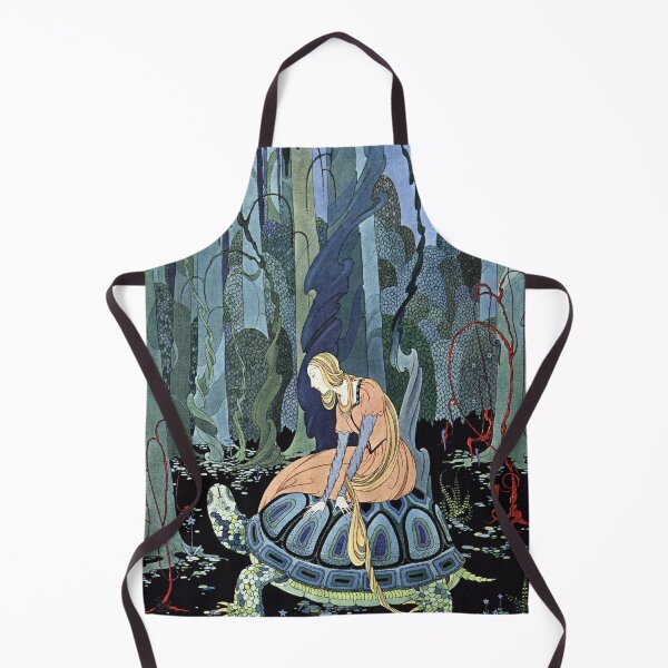 Item preview, Blondine and the Turtle by Virginia Sterrett designed and sold by vintage-art.