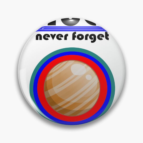 Item preview, Never Forget Pluto Retro Style Funny Space Science designed and sold by iphotograph4.