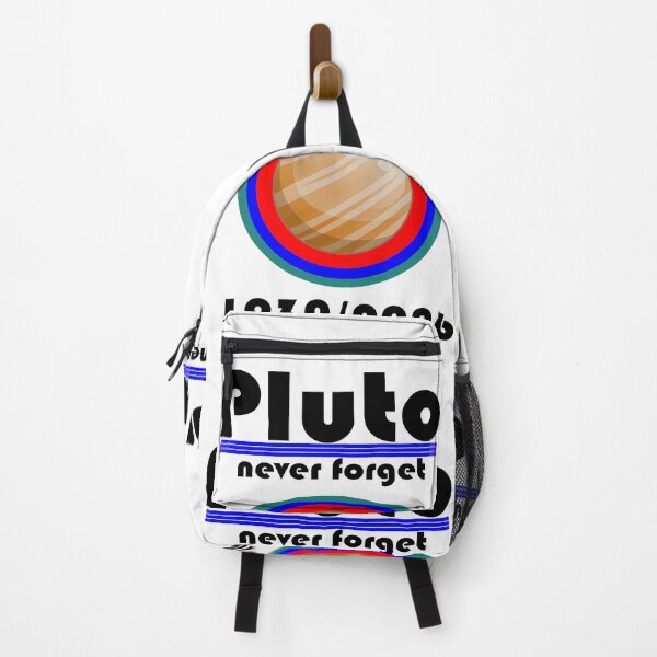 Item preview, Never Forget Pluto Retro Style Funny Space Science designed and sold by iphotograph4.