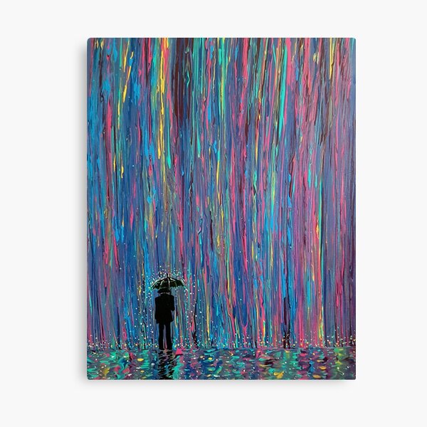 Pluie acide 2 Impression sur toile