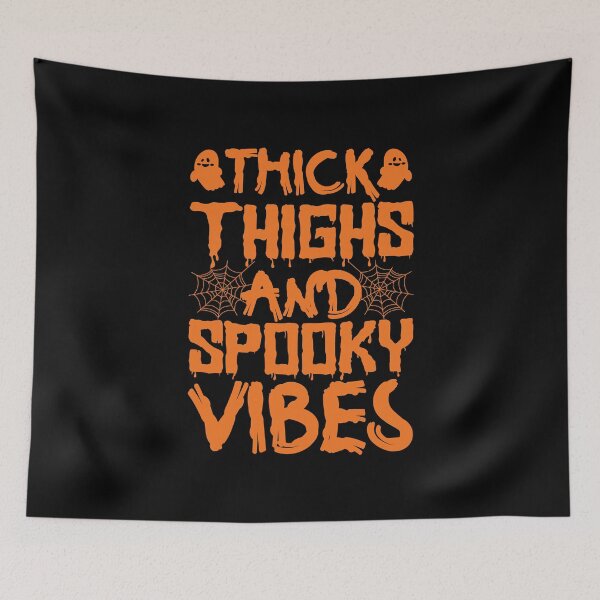 Item preview, THICK THIGHS AND SPOOKY VIBES designed and sold by lukas69graphic.