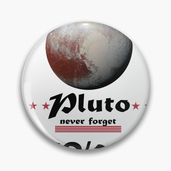 Item preview, Never Forget Pluto Retro Style Funny Space Science designed and sold by iphotograph4.