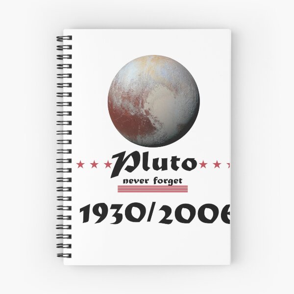 Item preview, Never Forget Pluto Retro Style Funny Space Science designed and sold by iphotograph4.