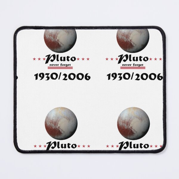 Item preview, Never Forget Pluto Retro Style Funny Space Science designed and sold by iphotograph4.