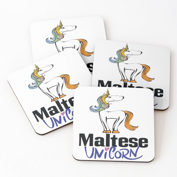 Item preview, Maltese Unicorn Cartoon designed and sold by FiveNiches.