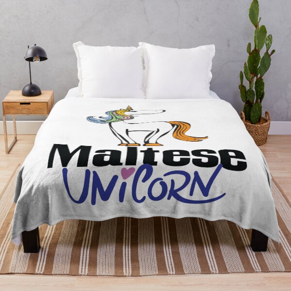 Item preview, Maltese Unicorn Cartoon designed and sold by FiveNiches.
