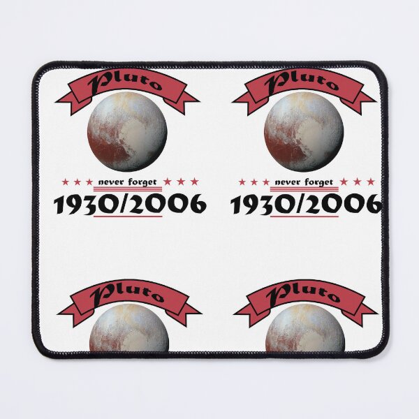 Item preview, Never Forget Pluto Retro Style Funny Space Science designed and sold by iphotograph4.