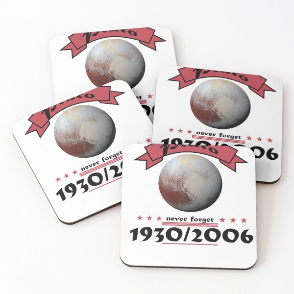 Item preview, Never Forget Pluto Retro Style Funny Space Science designed and sold by iphotograph4.