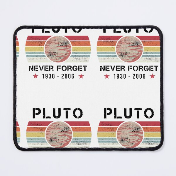 Item preview, Never Forget Pluto Retro Style Funny Space Science designed and sold by iphotograph4.