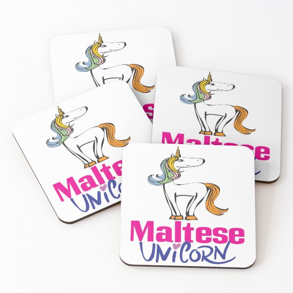 Item preview, Maltese Unicorn Cartoon designed and sold by FiveNiches.