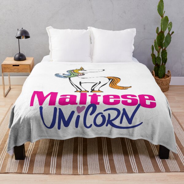 Item preview, Maltese Unicorn Cartoon designed and sold by FiveNiches.
