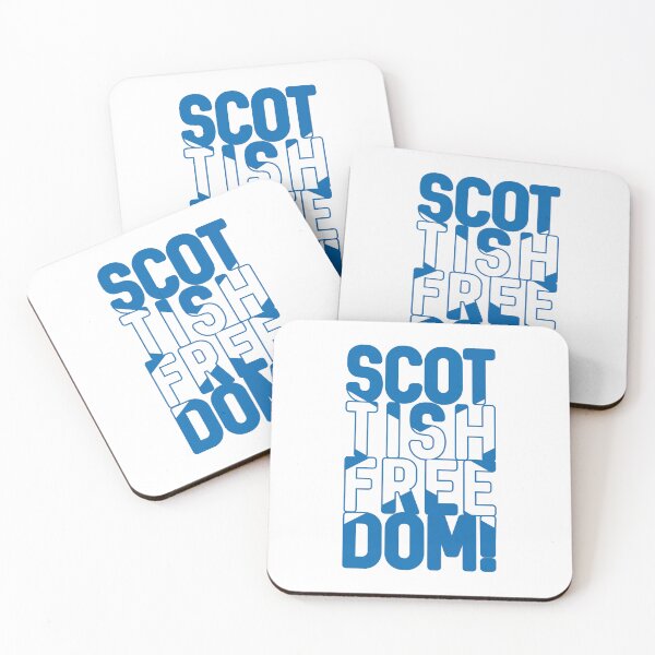 Item preview, SCOTTISH FREEDOM!, Scottish Independence Saltire Flag Text Slogan designed and sold by MacPean.