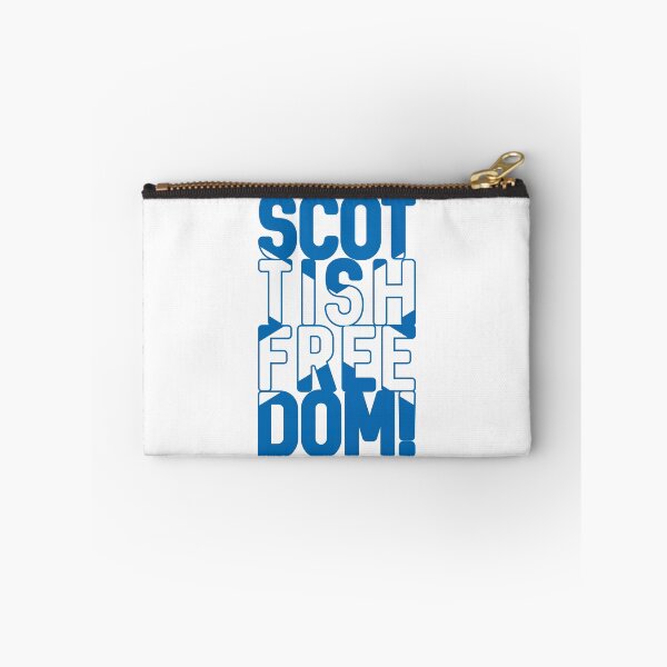 Item preview, SCOTTISH FREEDOM!, Scottish Independence Saltire Flag Text Slogan designed and sold by MacPean.