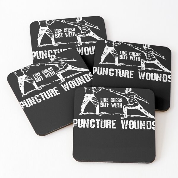 Item preview, Like Chess But With Puncture Wounds Fencing  designed and sold by sherrovall.