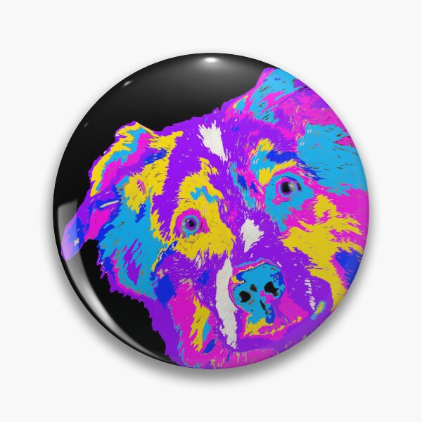 Item preview, Australian Shepherd Pop Art designed and sold by MamaSweetea.