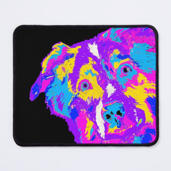 Item preview, Australian Shepherd Pop Art designed and sold by MamaSweetea.