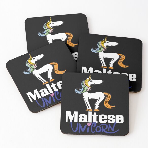 Item preview, Maltese Unicorn Cartoon designed and sold by FiveNiches.