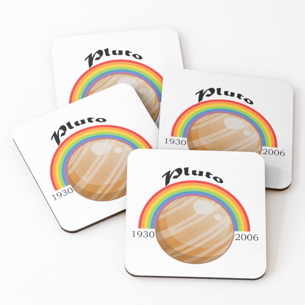 Item preview, Never Forget Pluto Retro Style Funny Space Science designed and sold by iphotograph4.