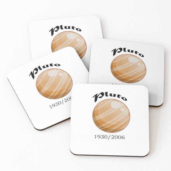 Item preview, Never Forget Pluto Retro Style Funny Space Science designed and sold by iphotograph4.