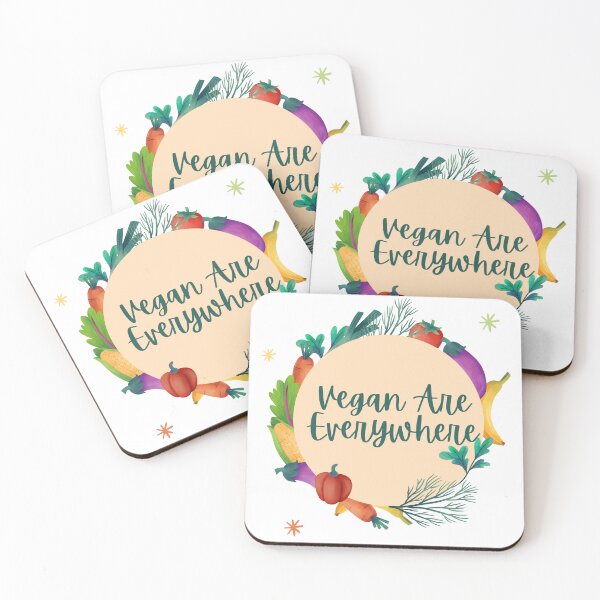 Item preview, Vegan Are Everywhere For Men And Women designed and sold by SaritasShop.