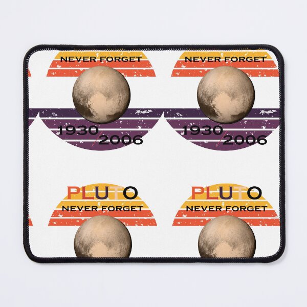 Item preview, Never Forget Pluto Retro Style Funny Space Science designed and sold by iphotograph4.