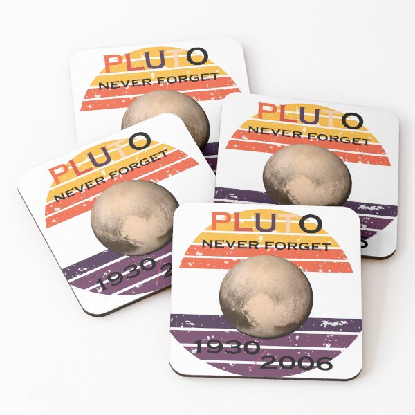 Item preview, Never Forget Pluto Retro Style Funny Space Science designed and sold by iphotograph4.