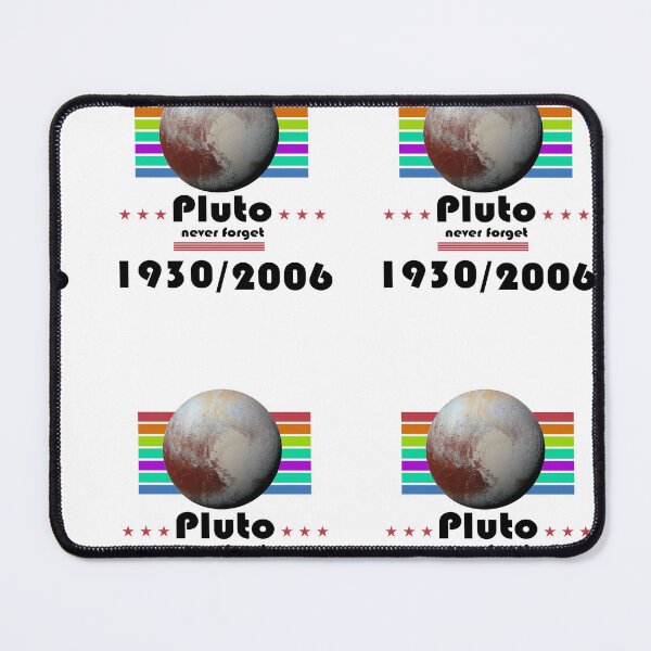 Item preview, Never Forget Pluto Retro Style Funny Space Science designed and sold by iphotograph4.